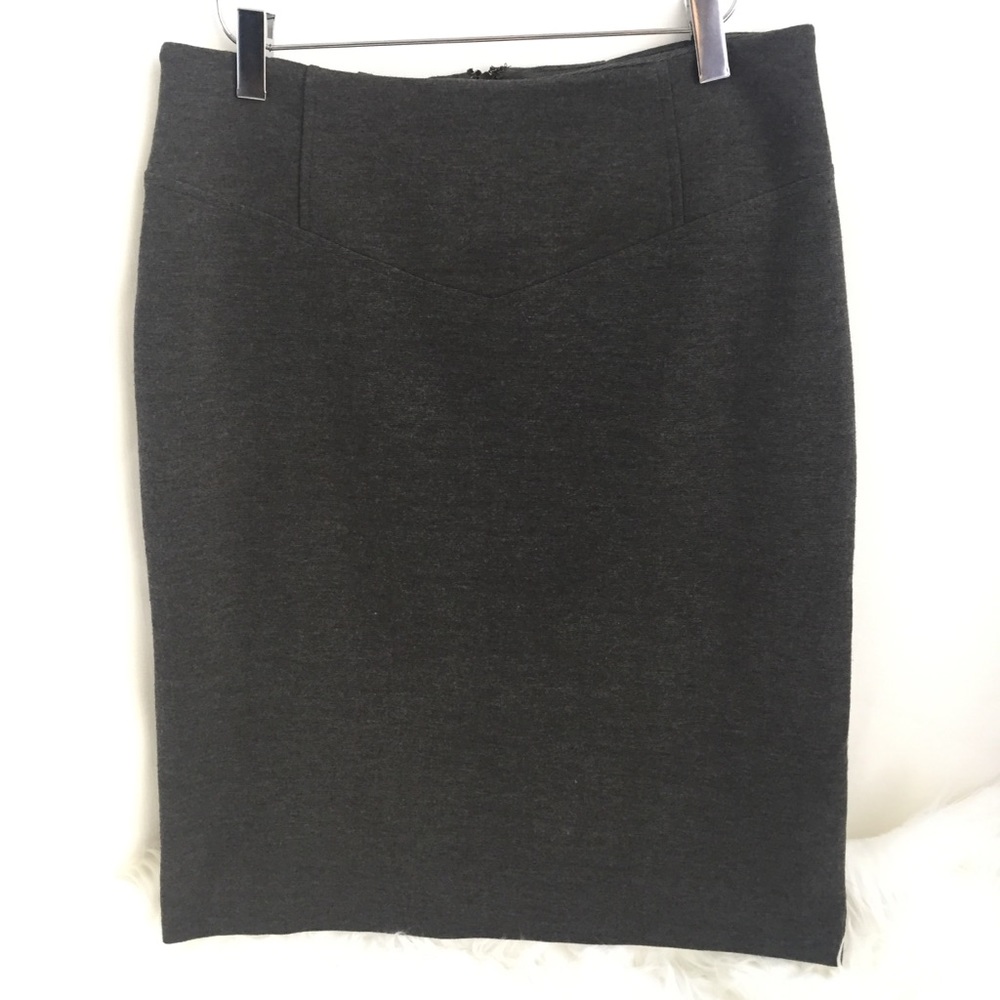 Michael Kors Sz 8 Gray Pencil Skirt
